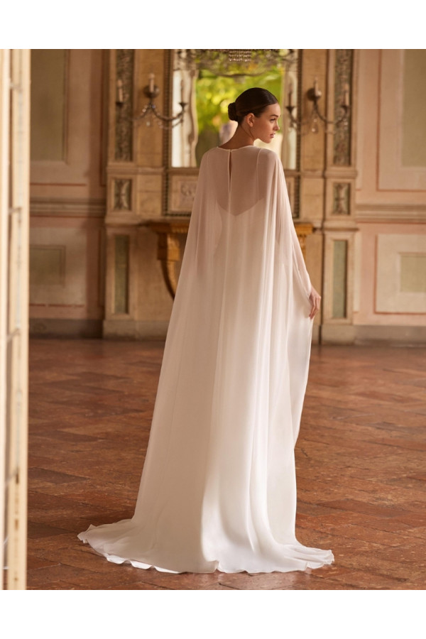 Abito da sposa Hildur, chiffon, scivolato Alberto Palatachi 2027