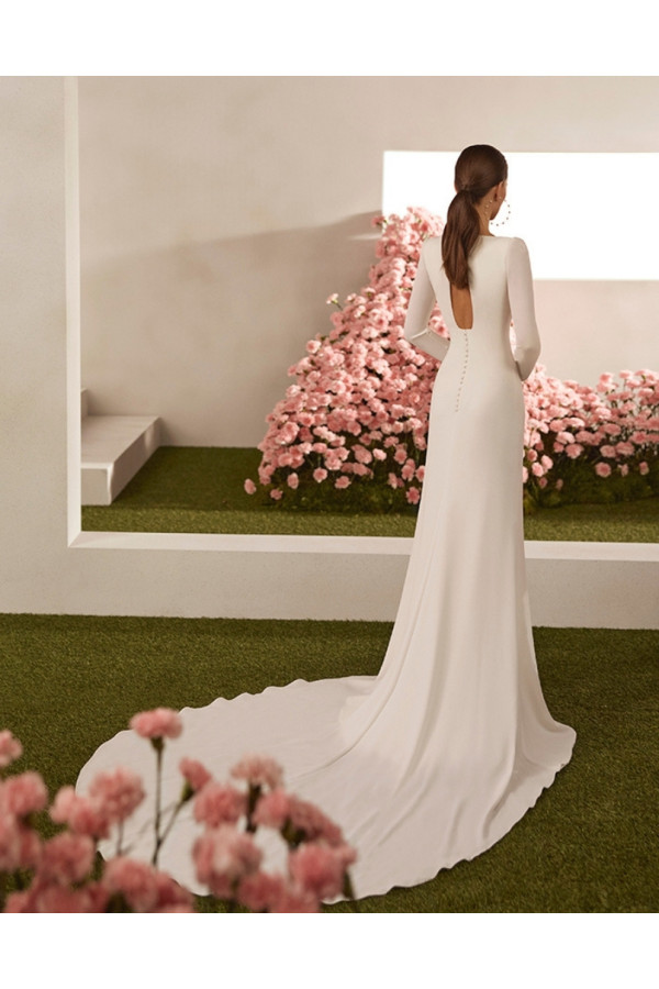 Abito da sposa avorio scivolato di cady di Rosa Clara