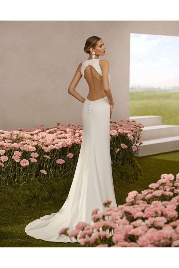 Abito da sposa avorio a sirena di cady di Rosa Clara