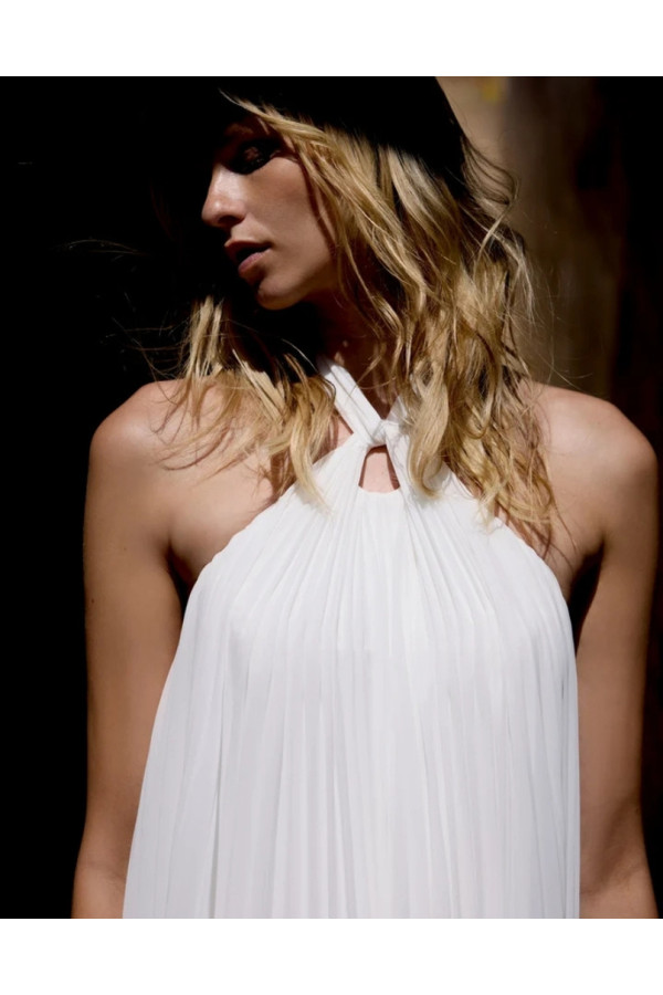 Abito da sposa avorio in chiffon scivolato 66440 di Lillian West 2027