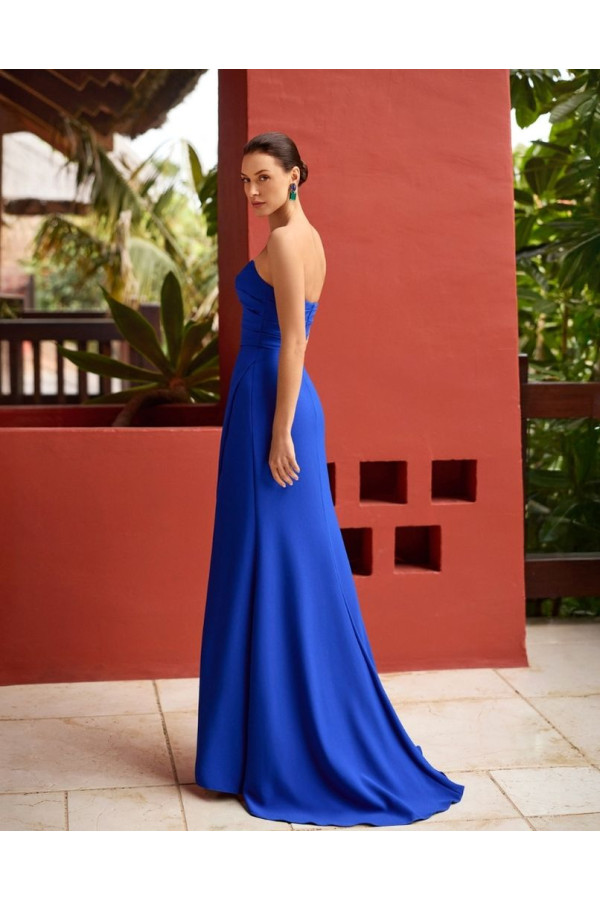 Abito da cerimonia donna in chiffon, linea morbida di aire barcelona