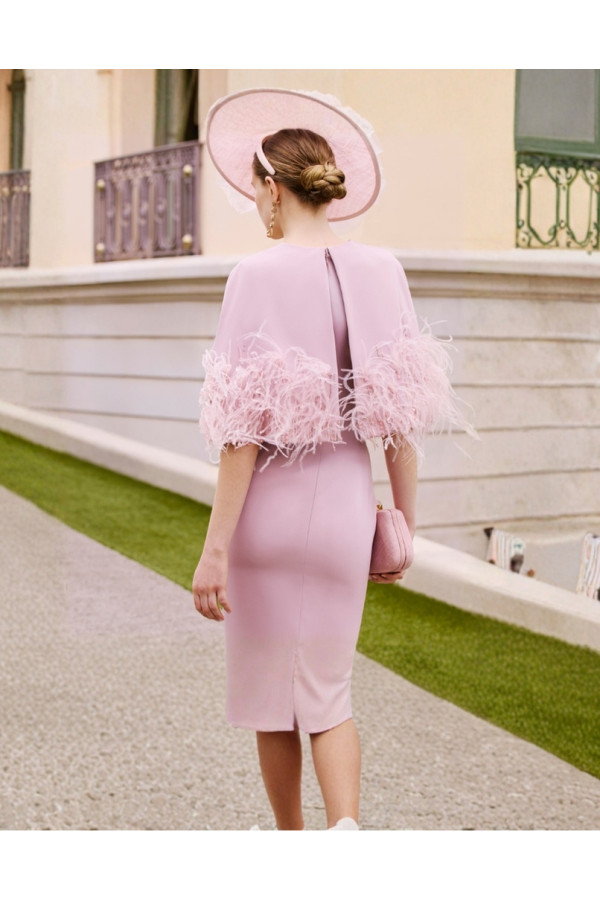 Abito da sposa avorio ampio in pizzo di Alessandro Couture
