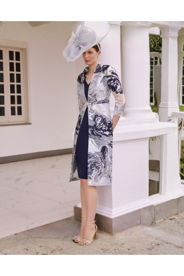 Abito da sposa avorio in chiffon Naiara di Fara Sposa