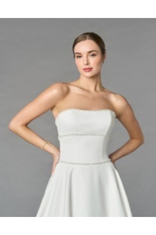abito da sposa 55268-ja-26 bianco, ampio, mikado, ring