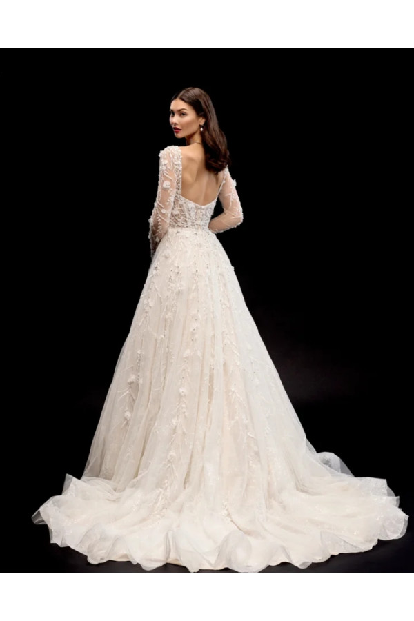 abito da sposa 20062-JA-26. avorio, ampio, tulle, Sweetheart