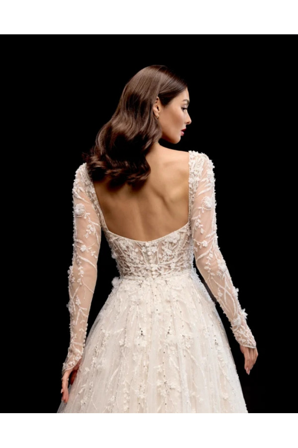 abito da sposa 20062-JA-26. avorio, ampio, tulle, Sweetheart