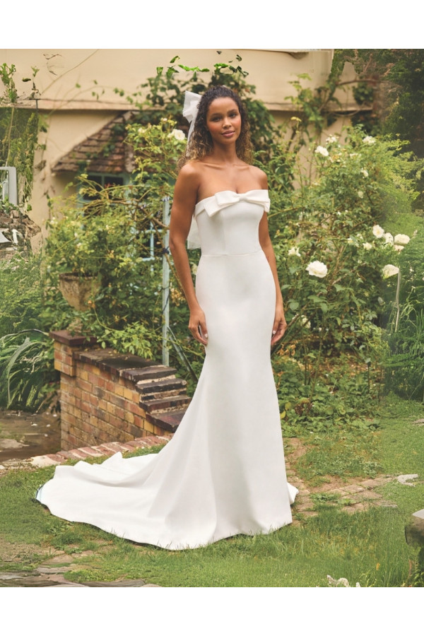 Abito da sposa 20043-JA-26, avorio, crep, sirena, Sweetheart