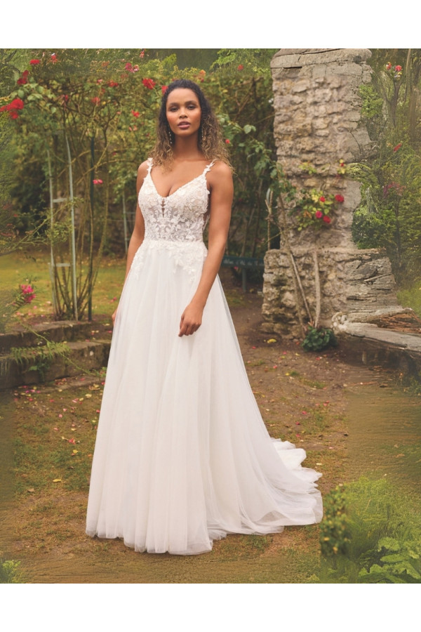 abito da sposa 20062-JA-26. avorio, ampio, tulle, Sweetheart