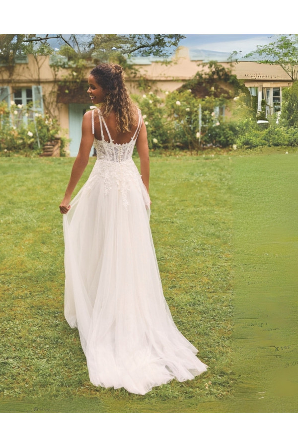 Abito da sposa 20051-JA-26, avorio, tulle, ampio, Sweetheart